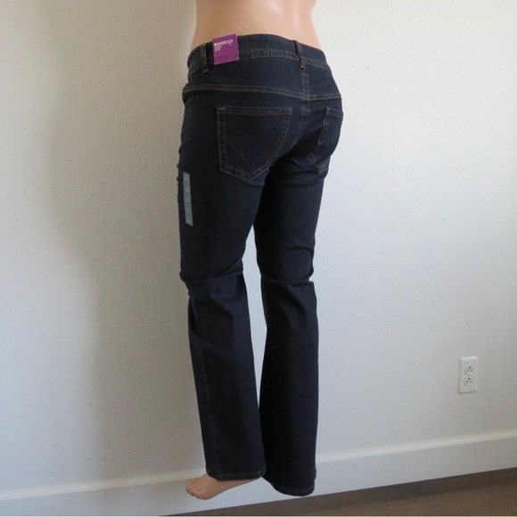 LANE BRYANT Jeans Women’s Blue Denim Bootcut Plus Size 20 Average NWT - Picture 2 of 3